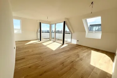 Über den Wolken - Traumhafte Neubau Maisonette-Dachgeschosswohnung mit Blick auf die Gloriette!