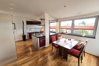 Schöne Penthousewohnung mit 3 Zimmern, Wellnessbereich und Panoramablick über Salzburg