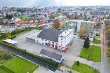 Vielseitige Gewerbeimmobilie in Klagenfurt – Flexible Flächen für Büro, Produktion und Lager mit großzügigen Parkmöglichkeiten!