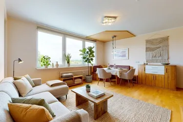 Helle 3-Zimmer-Eigentumswohnung mit Westloggia, Parkplatz und Gartenanlage in Klagenfurt-Welzenegg