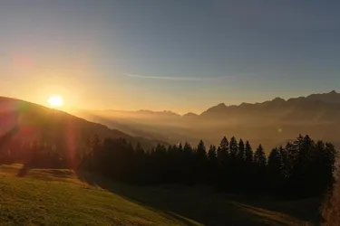 Berghütte auf 1.226 Höhenmeter mit Freizeitwidmung am Wattenberg