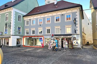 Top-Lage am Hauptplatz in Sankt Veit - 52 m² Geschäftsfläche zu vermieten
