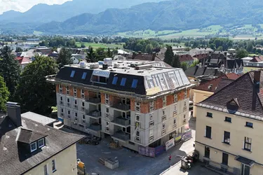 Neubauprojekt "STADTHAUS D2" Kirchdorf - Rohbau fertig