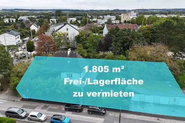 1.805 m² Freifläche um € 1,50/ m² in 4030 Linz zu vermieten