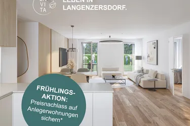 LAVITA Frühlingsaktion nur noch bis 30.06.2025 - Traumhafte Familienwohnung mit großzügigem Eigengarten vor den Toren Wiens