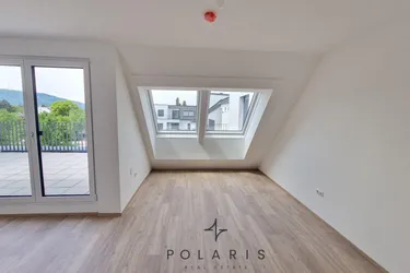 Dachgeschoßwohnung mit 20m² Terrasse | 1-Zimmer Wohnung | Ausrichtung Süden