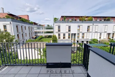 36 m² | 2-Zimmer Wohnung mit 13m² Balkon | 1. Etage | Ausrichtung Nord-Osten