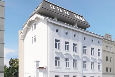"Grünes Cumberland" ! Traumhafte zweistöckige 4-Zimmer-Wohnung mit Galerie und Balkon