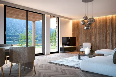 ERSTKLASSIGES WOHNEN AM ACHENSEE – Lake View { BERGSEE CHALET } Top 2.2