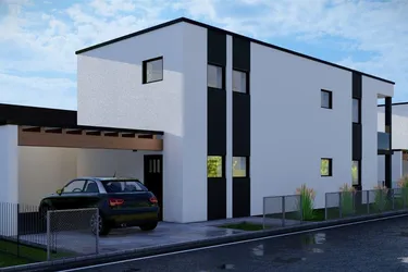 ERSTBEZUG, Einfamilienhaus mit Carport und Garten in modernem Stil!
