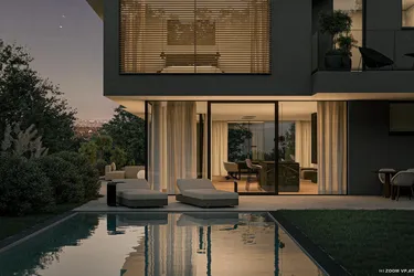 Moderne Architektenvilla mit Wienblick - puristisch, neu &amp; provisionsfrei