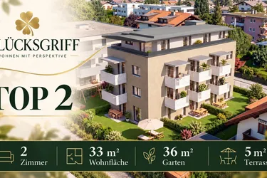 GlücksGriff - Top 2: Ihr kleines Wohnglück mit privatem Gartenparadies (#104602)