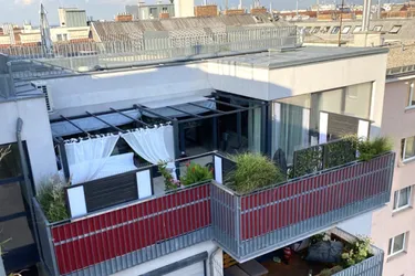 Exklusive Dachterrassen-Wohnung, Penthouse mit hochwertiger Ausstattung!