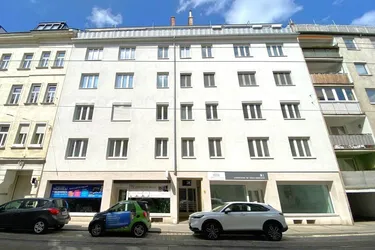 Teilsanierte, helle und geräumige 2-Zimmerwohnung - Nähe Kutschkermarkt