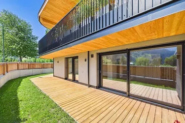 Hochwertige Erstbezug-Gartenwohnung direkt am Golfplatz Uderns zu mieten!