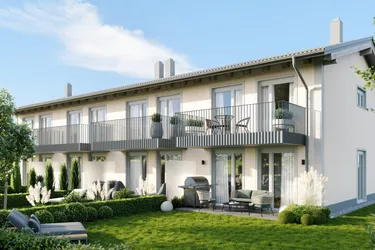 Expose Reihenhaus mit sonnigem Garten