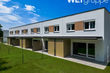 Erstbezug | VERRINGERTE ANZAHLUNG | gefördertes Reihenhaus mit Garten | Kaufoption