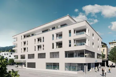 Gewerbeeinheiten im Neubauprojekt Raiffeisen Quartier im Herzen von St. Johann in Tirol