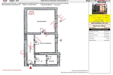 Vollrenovierte 2-Zimmer-Wohnung in Blumau-Neurißhof – Ihr neues Zuhause wartet!