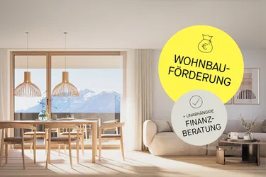 Grenznahe 3-Zimmer Gartenwohnung in Koblach