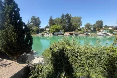 Exclusive Wasserlage - Doppelparzelle am Donau-Oder-Kanal im Eigentum