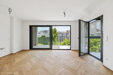 Ideal für Singles und Paare - Erstbezug -hochwertige Dachgeschosswohnung mit südostseitiger Terrasse und Wintergarten