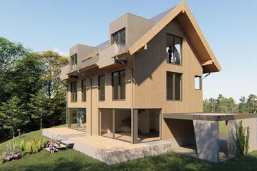 HINTERSEE | Baugrund mit fix fertiger Einreichplanung für Doppelhausvilla in herrlicher Grünlage