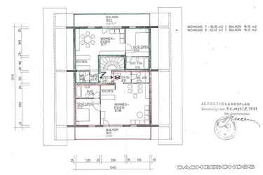 Helle Dachgeschoss-Wohnung mit Balkon in Kitzbühel