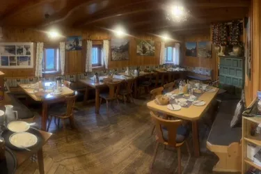 Gastronomische Berghütte in 2.350 m Höhe