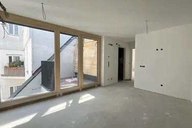 # SQ - EXKLUSIVE DACHGESCHOSSWOHNUNG IN 1030 WIEN - SEIDLGASSE - 2 ZIMMER und TERRASSE - TOP 14
