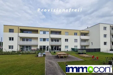 3 Raum-Neubauwohnung im Zentrum, mit Tiefgarage und Balkon. PROVISIONSFREI!