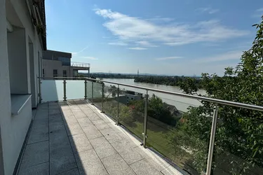 Wohnfläche auf Hausniveau - Riesige Eigentumswohnung mit fantastischem Donaublick