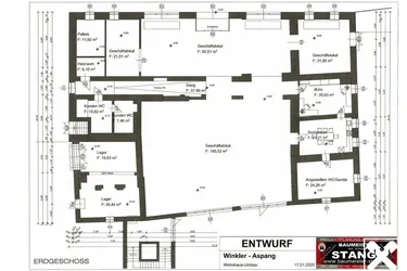 NEUERRICHTUNG VON GESCHÄFTSLOKAL, BÜRO, ORDINATION, (TEILBAR)!
