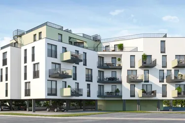 Expose Top 6 - Wohnbauprojekt mit 45 barrierefreien Eigentumswohnungen