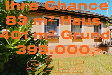 IHRE CHANCE: 401 m² EIGENGRUND +NUR 399.000,-
+GRÜNRUHELAGE +GLÜCKLICH IN FLORIDSDORF