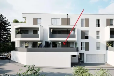 **Wohnhausanlage Bachgasse** Neubau II - 3-Zimmer Wohnung mit Terrasse - Mitten in St. Florian