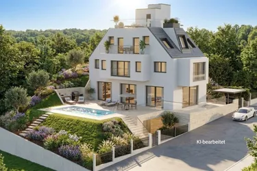 Exklusives Erstbezugs-Haus in 1170 Wien mit Garten, POOL, Aufzug und Garage!