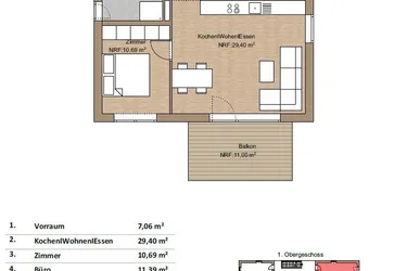 3-Zimmerwohnung in kleine exclusive Wohnanlage, Baustart August 2025