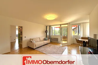 Sonnige Drei-Zimmer-Wohnung mit Loggia und Tiefgarage | MAXGLAN