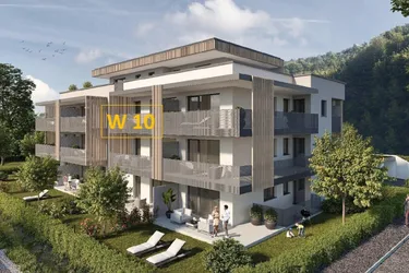 Expose KAUF SALZBURG-STADT: NEUBAU/ERSTBEZUG - LINZER BUNDESSTRASSE 67a: 58 m² 2-Zimmerwohnung - mit 12 m² Balkon - Top W 10