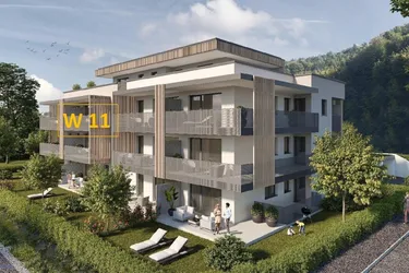 Expose KAUF SALZBURG-STADT: NEUBAU/ERSTBEZUG - LINZER BUNDESSTRASSE 67a: 58 m² 2-Zimmerwohnung - mit 12 m² Balkon - Top W 11