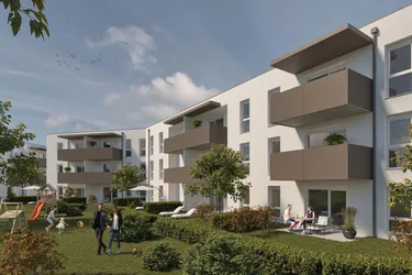 ERSTBEZUG! 2. Quartal 2026: Moderne 3-Zimmer-Wohnung mit Garten, Terrasse, Garage &amp; Stellplatz in Attnang-Puchheim!
