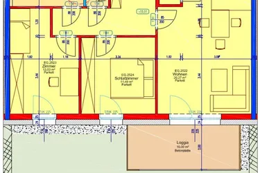 3-Zimmer-Gartenwohnung mit Terrasse &amp; Garage in Neumarkt im Mühlkreis – 82,76 m², € 819,57