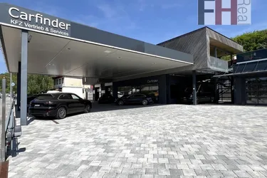 Moderne Gewerbeliegenschaft, ausgestattete KFZ-Werkstatt mit §57, E-Ladestationen, Showroom, Kunden- und Personalräume!
