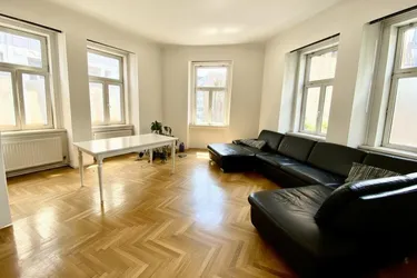 Sonnige und stilvolle Albauwohnung: Toplage Nähe Mariahilferstraße, 3 Zimmer + Küche, 2. Stock, U6-Westbahnhof, U3-Zieglergasse!