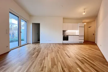 Helle 2-Zimmer-Gartenwohnung nähe Marchfeldkanal