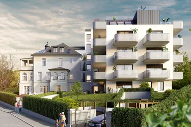 Sonnige 4 Zimmer-Wohnung mit südseitigem Balkon in absoluter Grünruhelage !