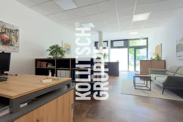 Moderne, neuwertige und top ausgestattete Bürofläche in guter Lage mit Tiefgaragenstellplatz.