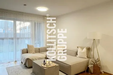 Top-Investment: Stilvolle 2-Zimmer-Gartenwohnung mit Tiefgarage &amp; solider Mieterin.