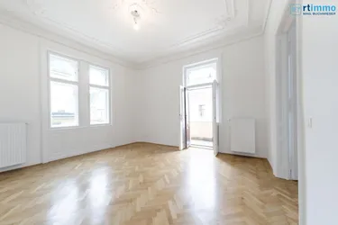 Expose RARITÄT: RENOVIERTE 2 ZIMMER - BALKONWOHNUNG IM WUNDERSCHÖNEN STILALTBAU